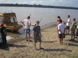 Take a ride on the Amazon River. Exit the beach